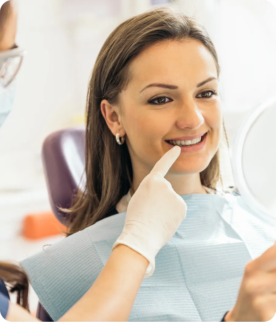 Cosmetic dentistry consultation at AMDC